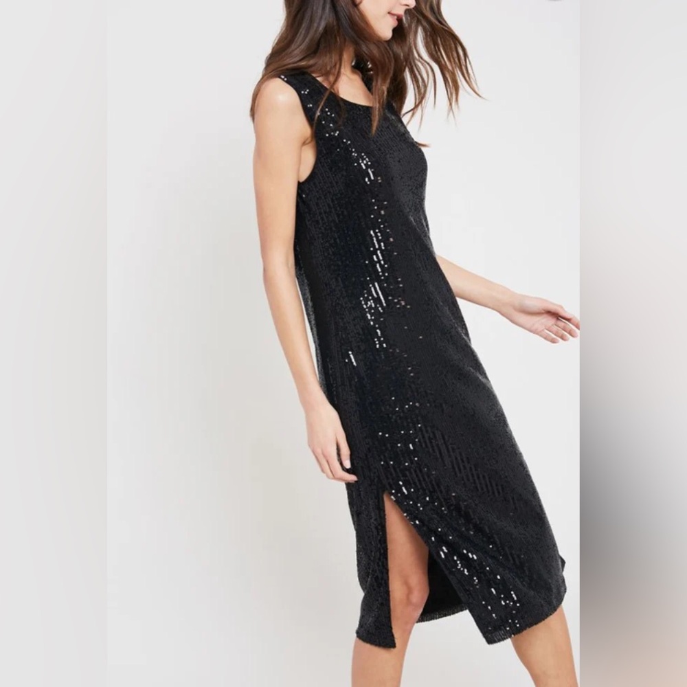 Sequin Midi Dress